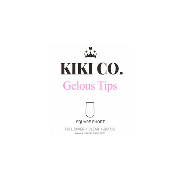Short Square Gelous Press-On Tips - The KiKi Company