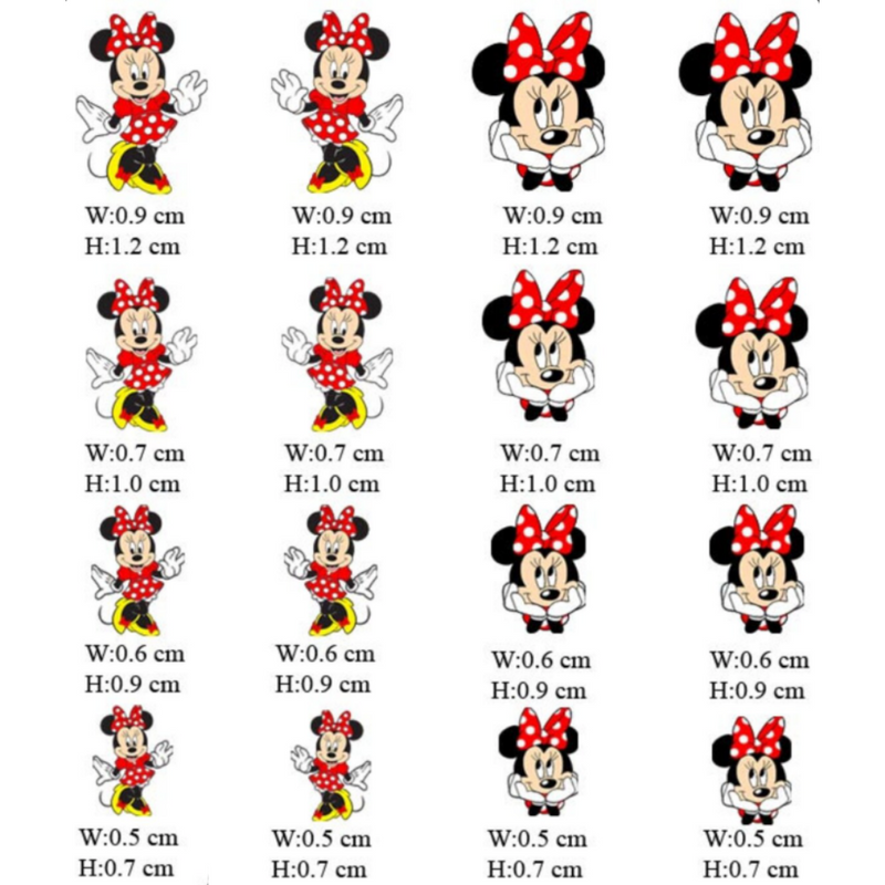 Minnie Mouse Water Transfer Decal - The KiKi Company