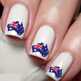 I Love Australia Nail Decal - The KiKi Company