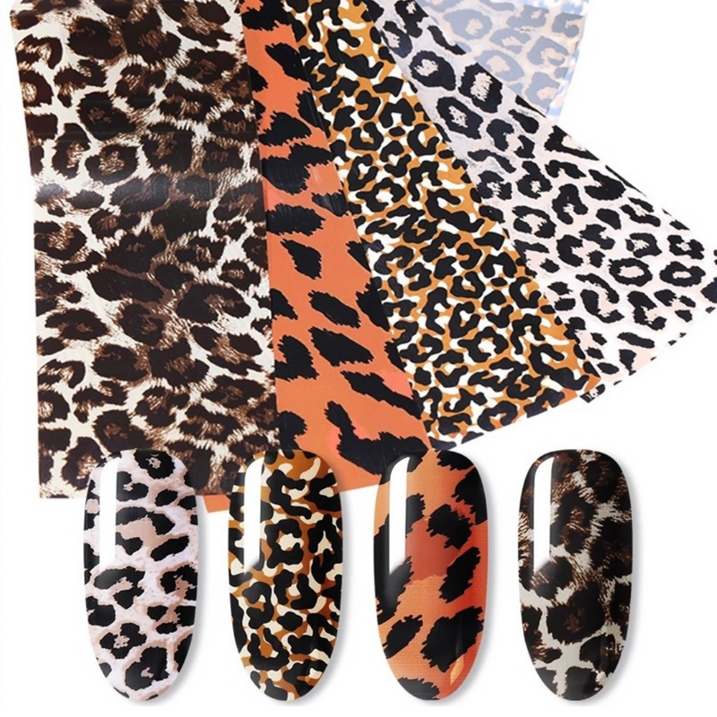 Leopard Print Nail Foil - The KiKi Company